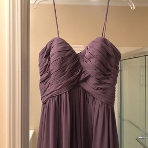 Lilac Bill Levkoff Bridesmaid Dress
